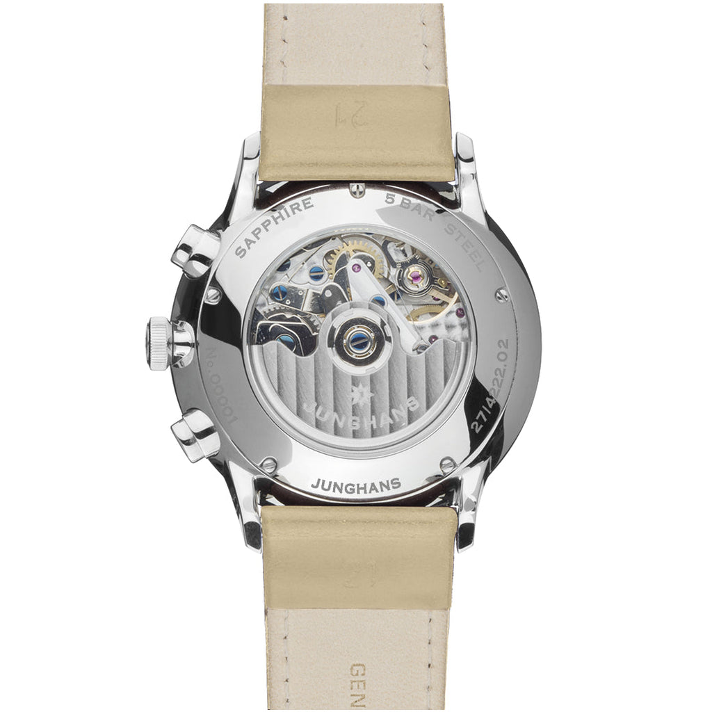Junghans Meister Chronoscope Men's Green/Beige Watch