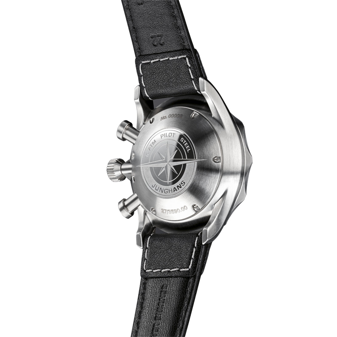 Junghans Meister Pilot Men's Black Watch
