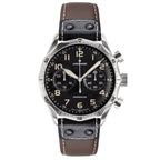 Junghans Meister Pilot Men's Black/Brown Watch