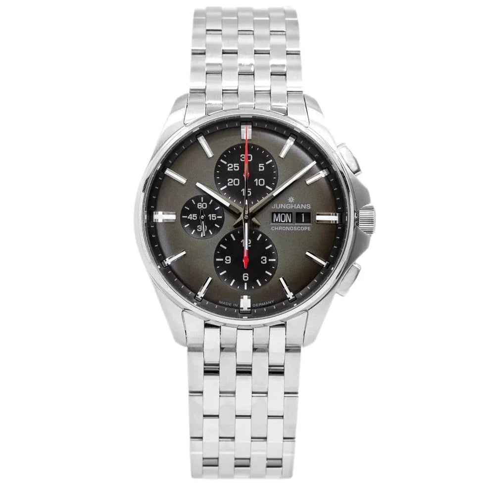 Junghans Meister S Chronoscope Men's Grey/Silver Watch
