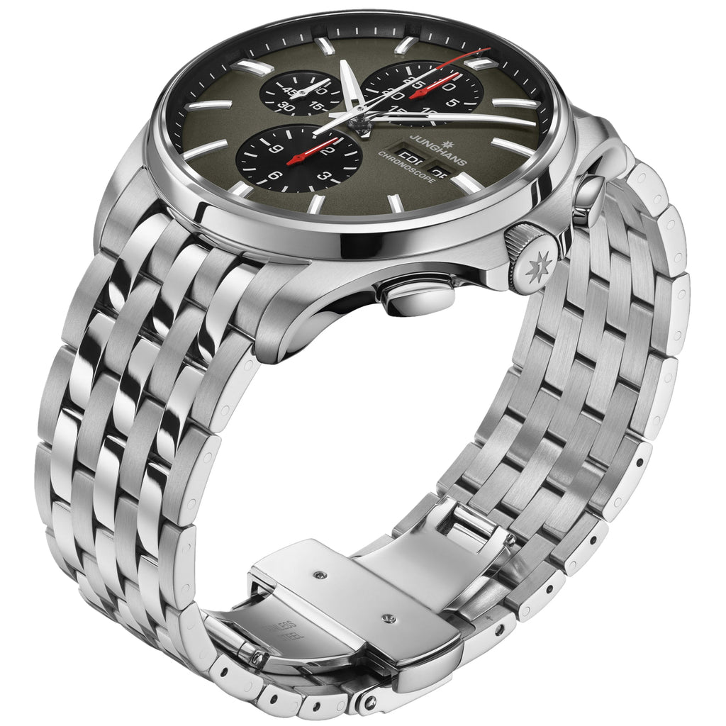 Junghans Meister S Chronoscope Men's Grey/Silver Watch