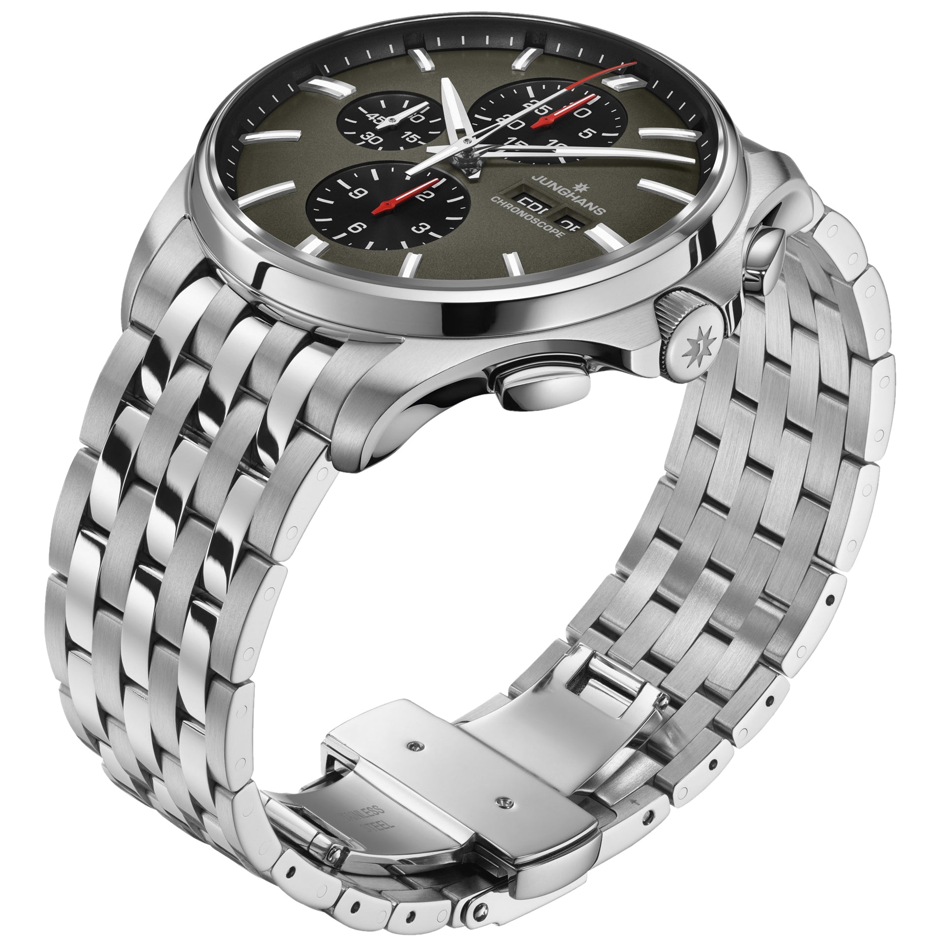 Junghans Meister S Chronoscope Men's Grey/Silver Watch