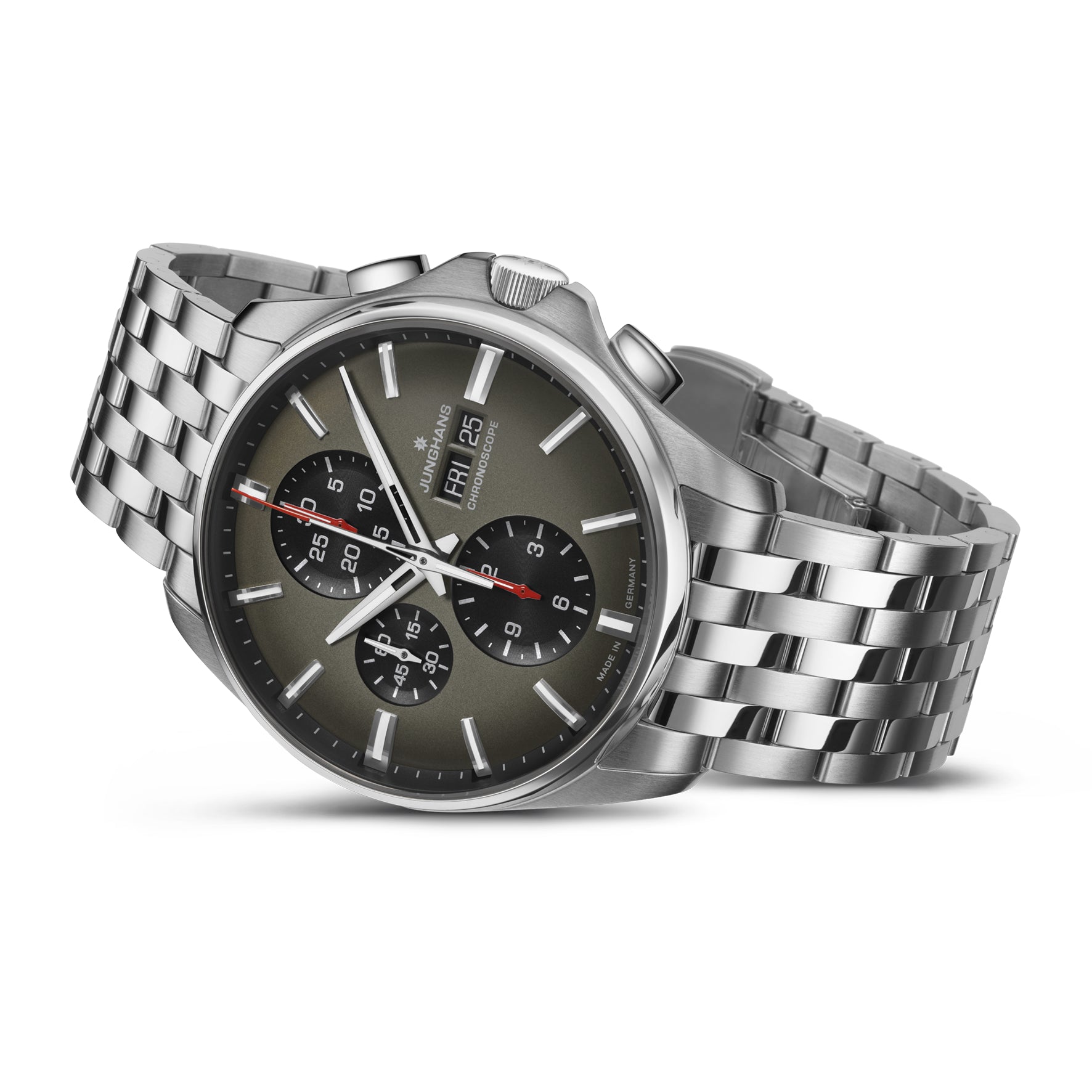 Junghans Meister S Chronoscope Men's Grey/Silver Watch