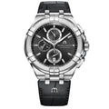 Maurice Lacroix Men's Black Aikon Chronograph Watch
