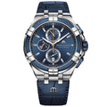Maurice Lacroix Men's Blue Aikon Chronograph Watch