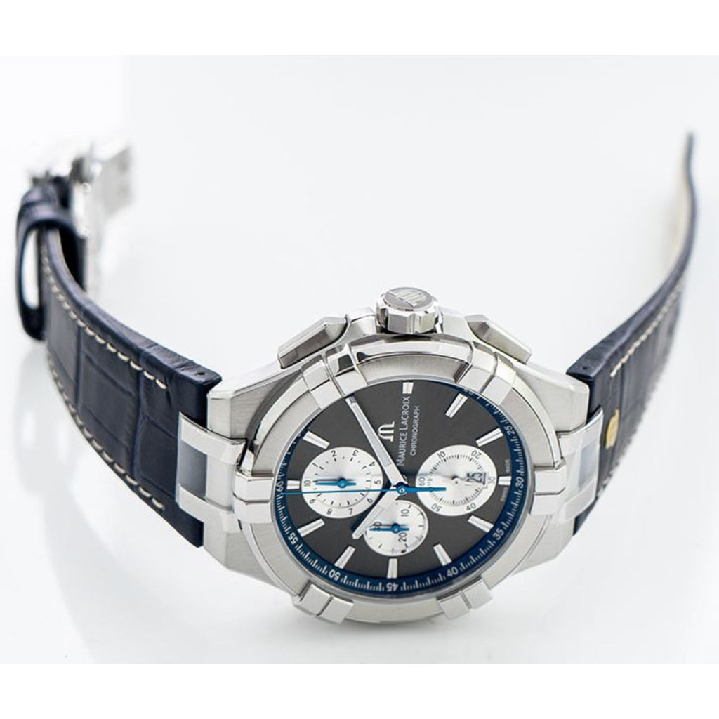 Maurice Lacroix Men's Grey Aikon Chronograph Watch