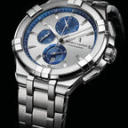 Maurice Lacroix Men's Silver Aikon Chrono Watch