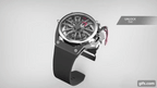Mazzucato Black Rim Monza Formula 1 Chronograph Watch RIM