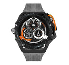 Mazzucato Grey Rim Monza Formula 1 Chronograph Watch RIM