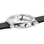 Mondaine Grand Cushion 41mm Men's Black Chrono Watch