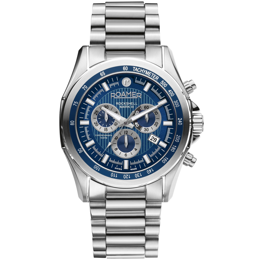 Roamer Rockshell Mark III Men's Blue Watch