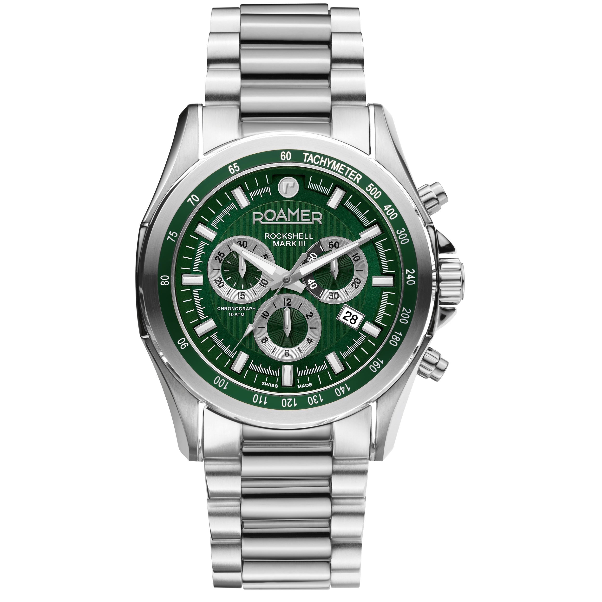 Roamer Rockshell Mark III Men's Green Watch