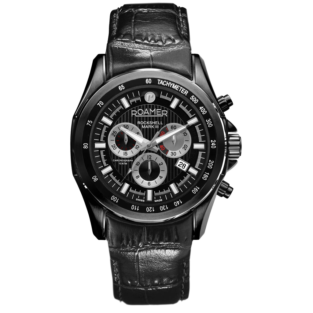 Roamer Rockshell Mark III Men's Black Watch