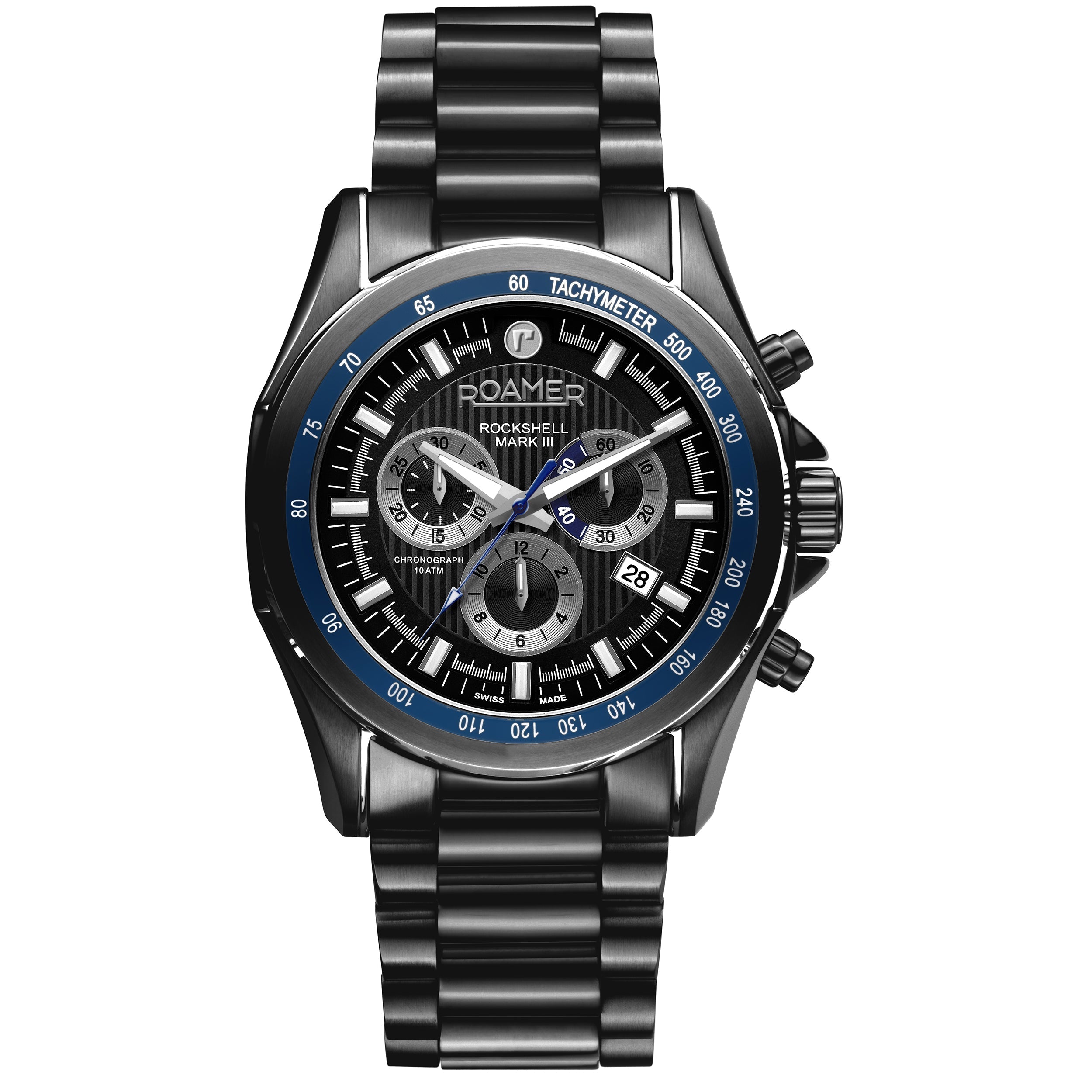 Roamer Rockshell Mark III Men's Black Watch