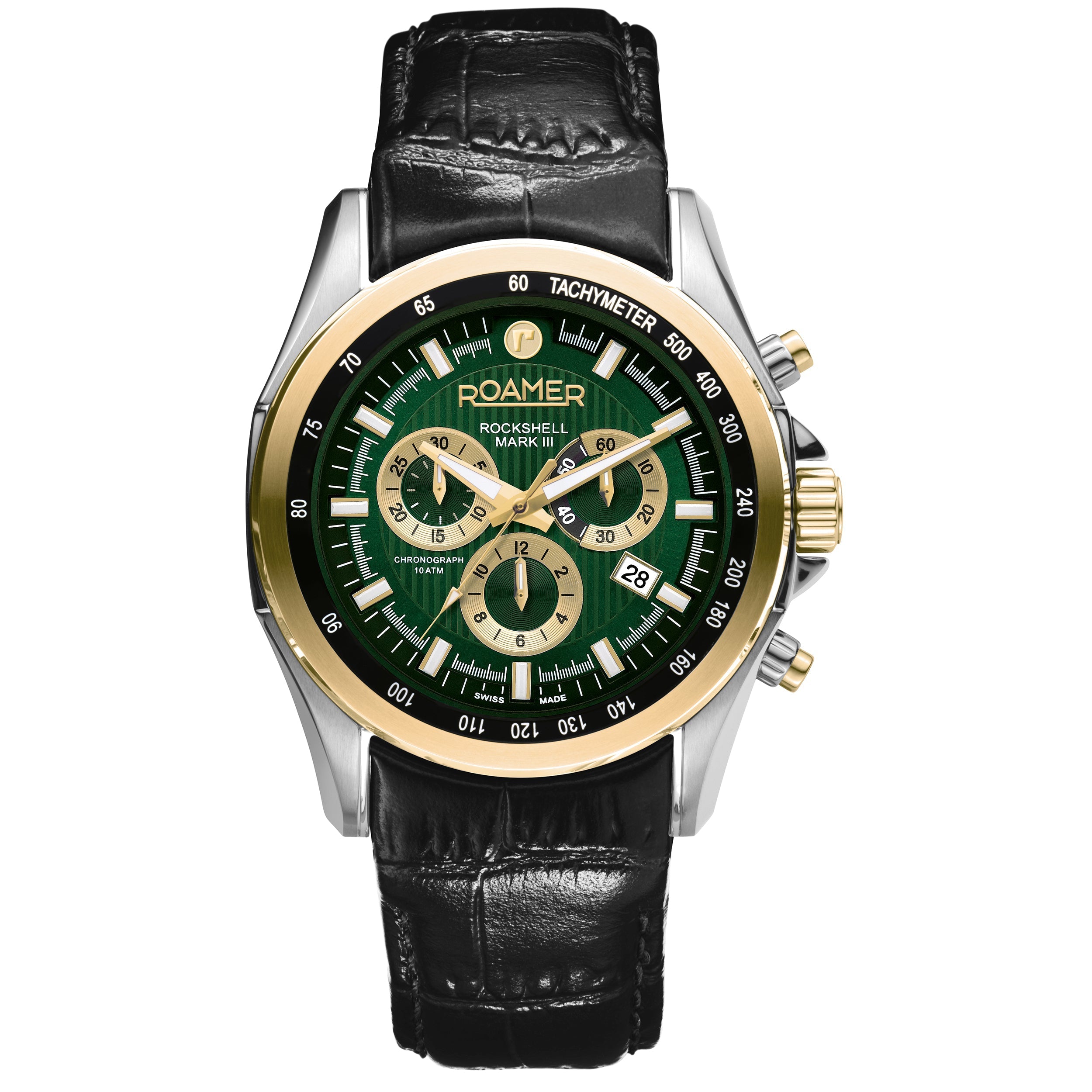 Roamer Rockshell Mark III Men's Green Watch