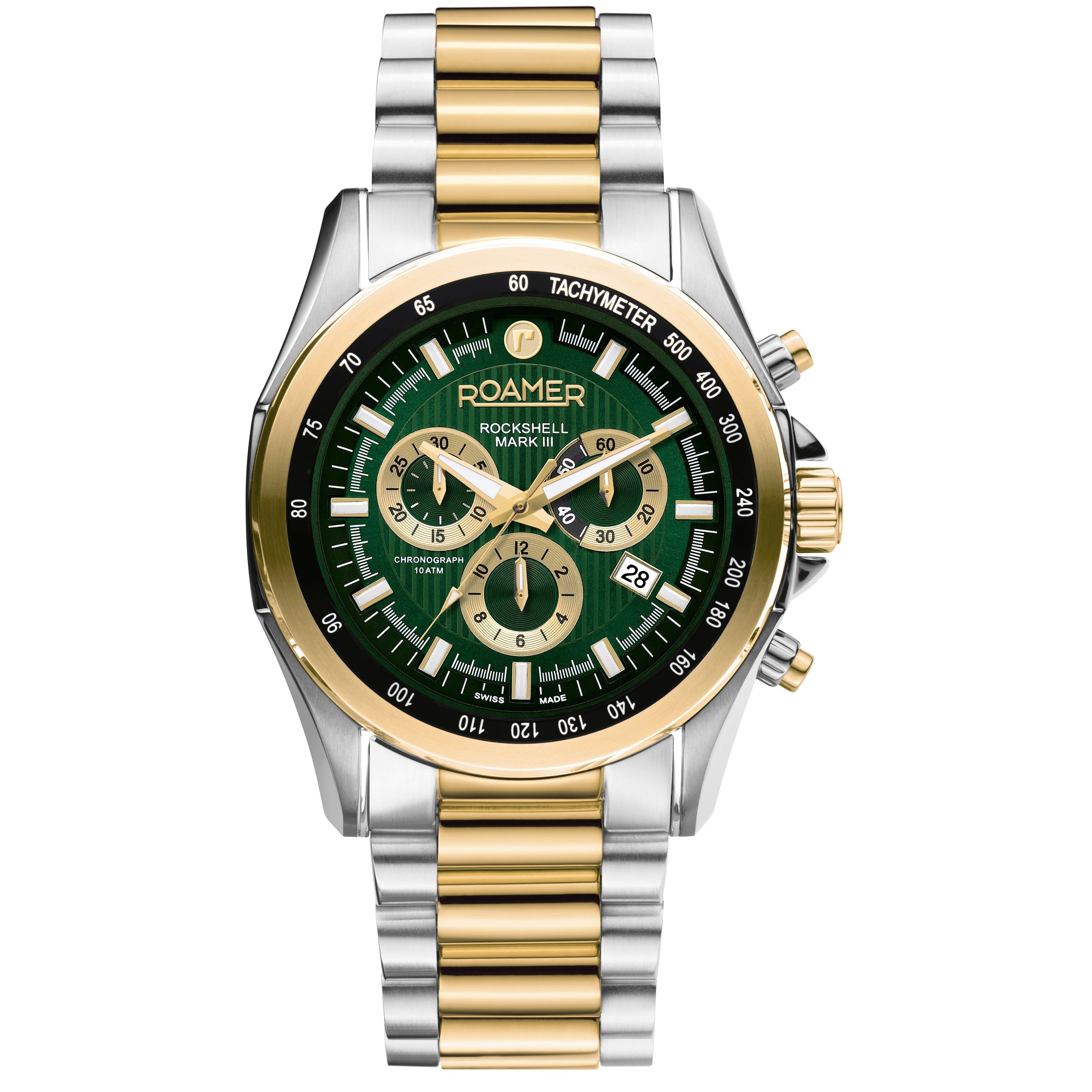 Roamer Rockshell Mark III Men's Two-Tone Watch