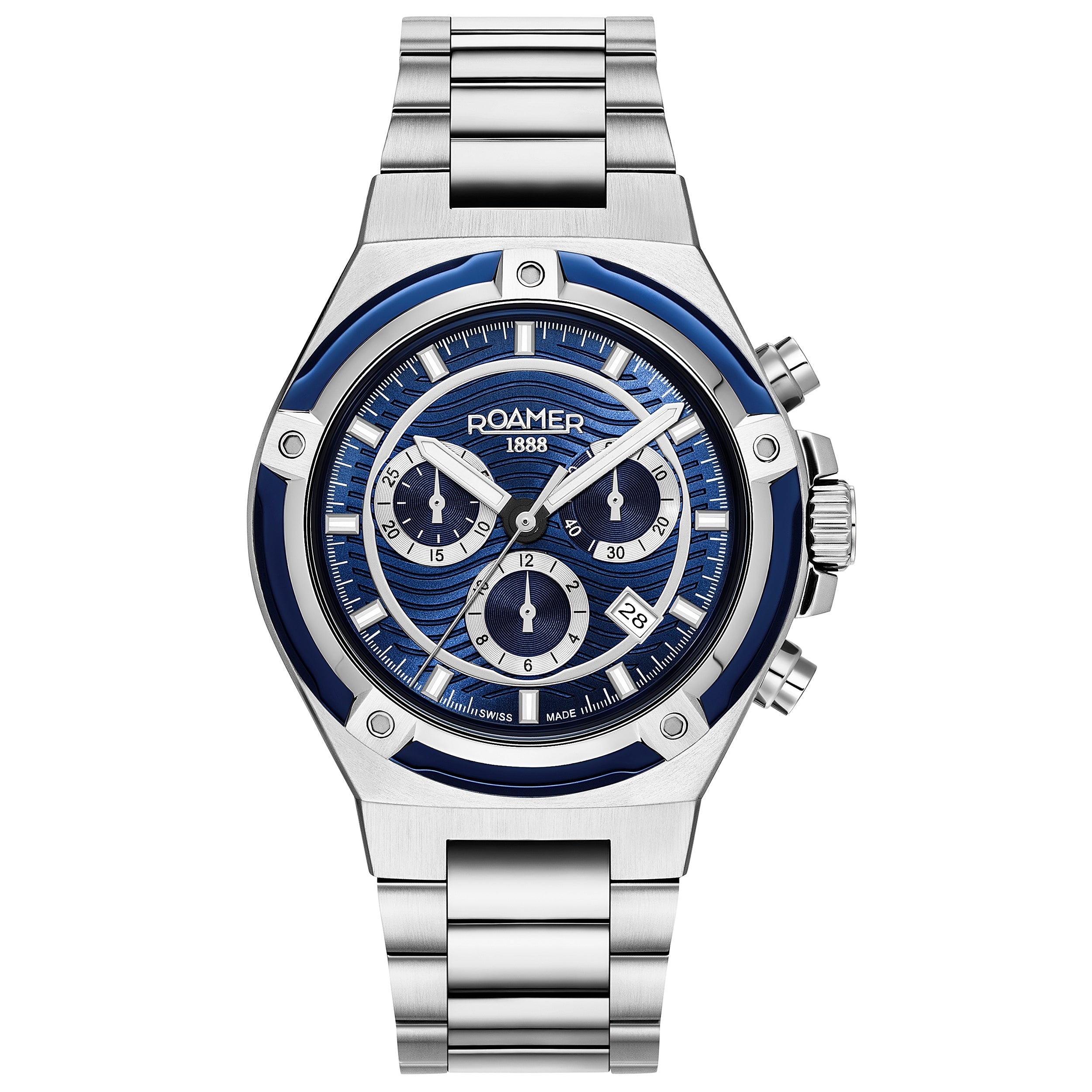 Roamer Tempo Master Men's Blue Watch