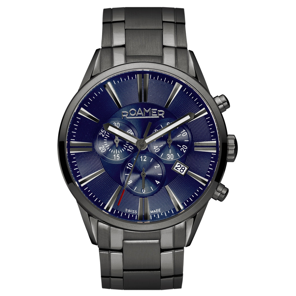 Roamer Superior Chrono Men's Blue Watch