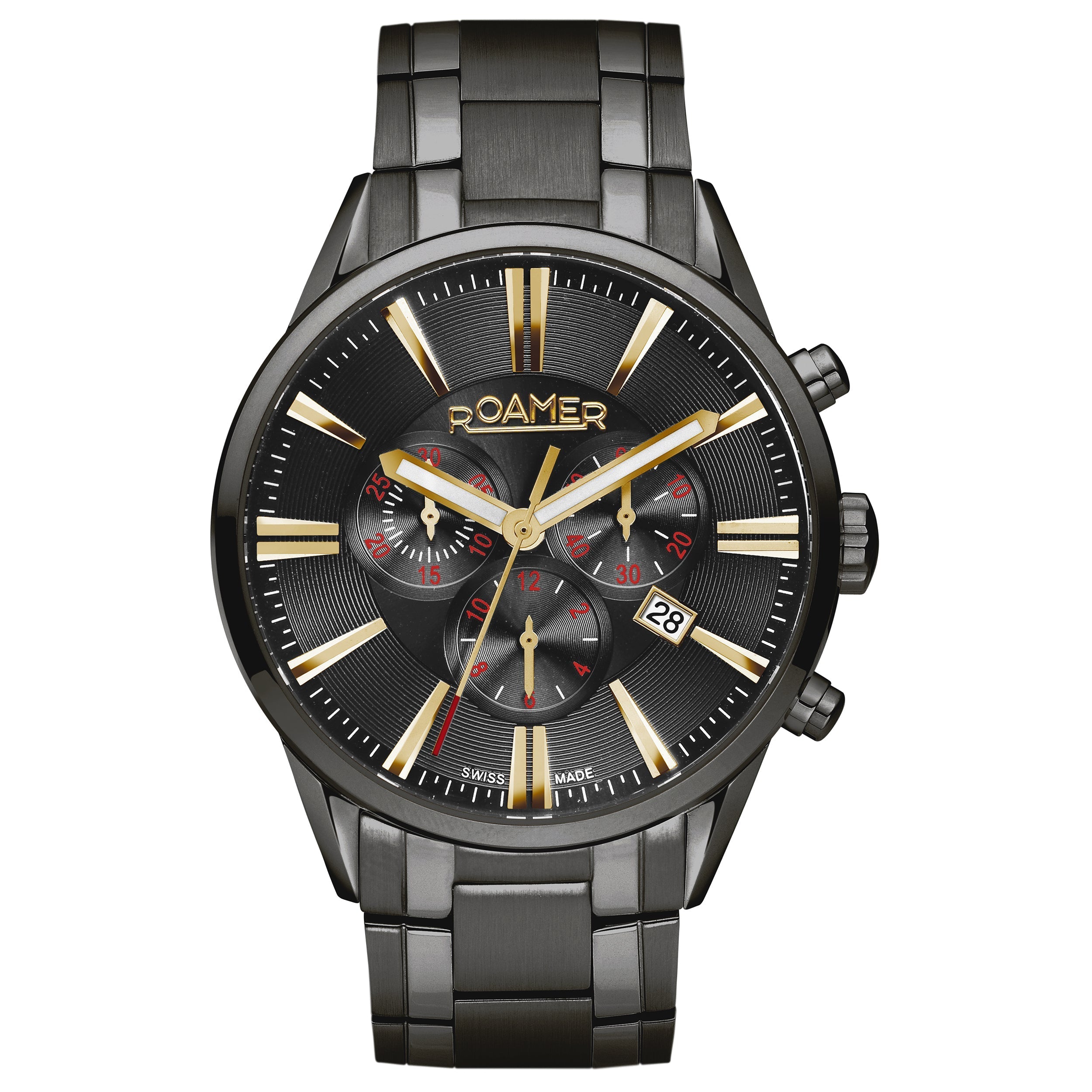 Roamer Superior Chrono Men's Black Watch