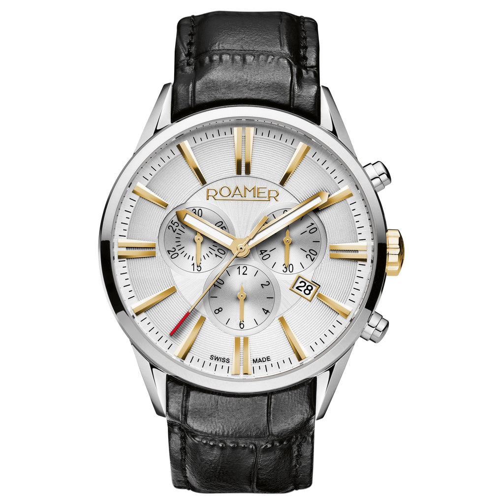 Roamer Superior Chrono Men's White Watch