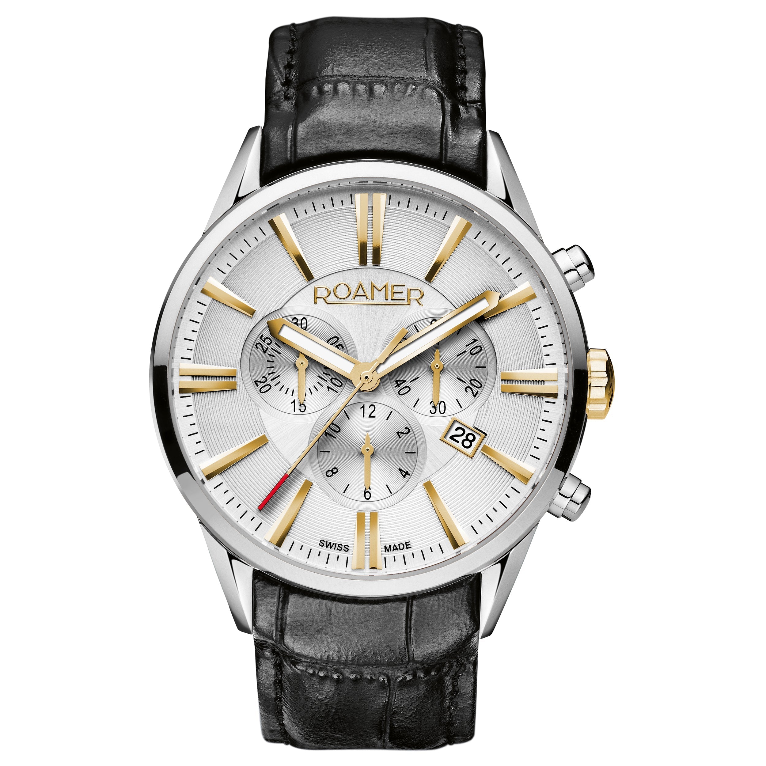 Roamer Superior Chrono Men's White Watch
