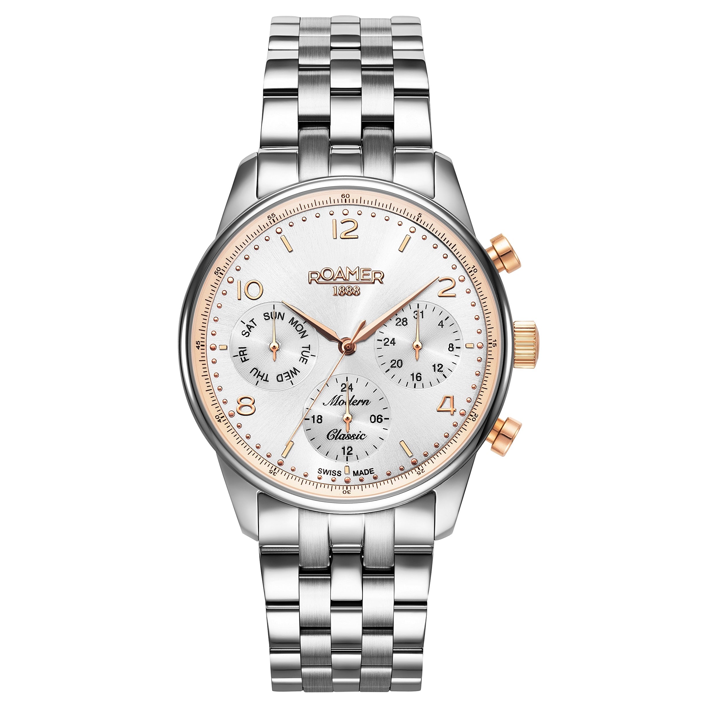 Roamer Modern Classic Men's Silver Watch
