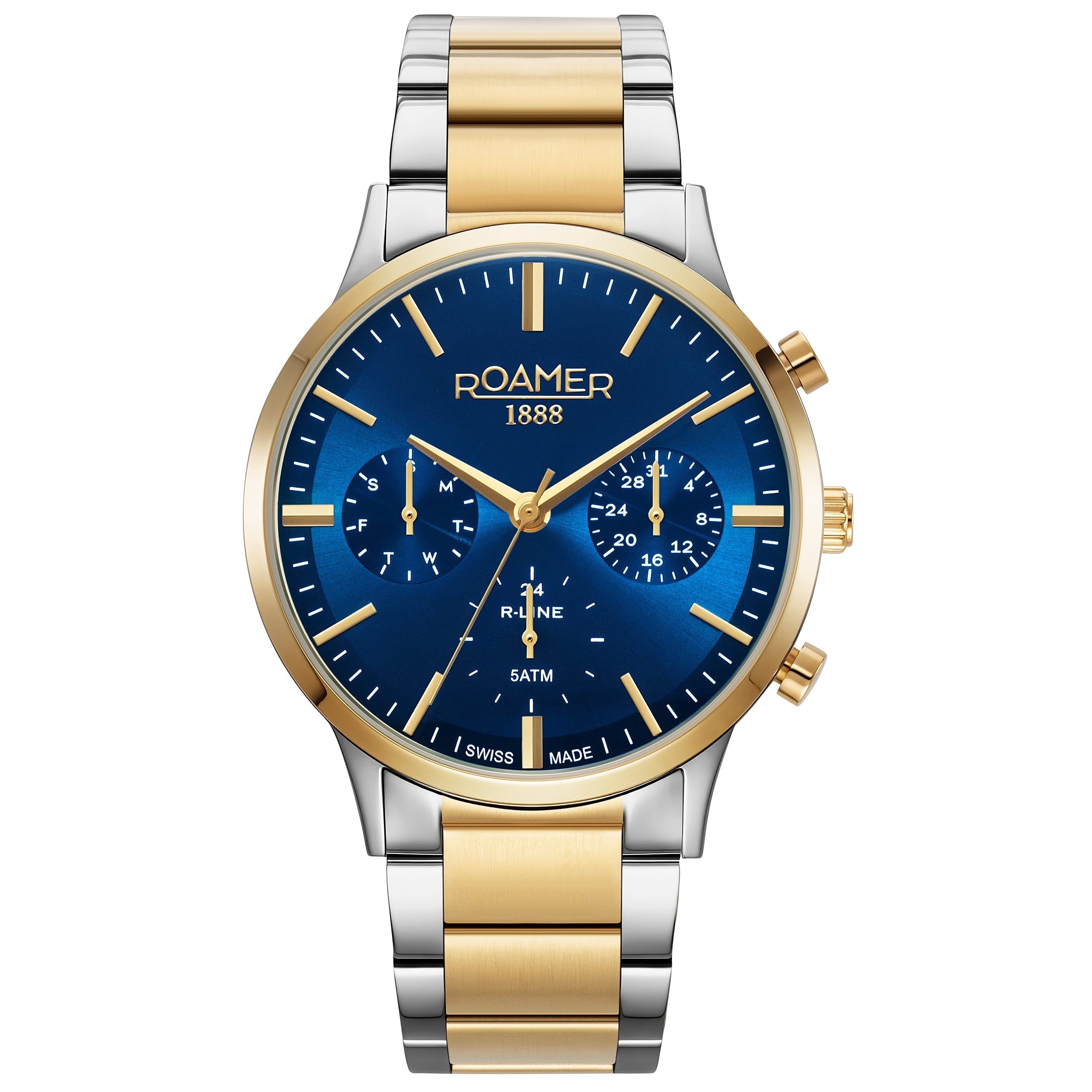 Roamer R-Line Multifunction Men's Two-Tone Watch