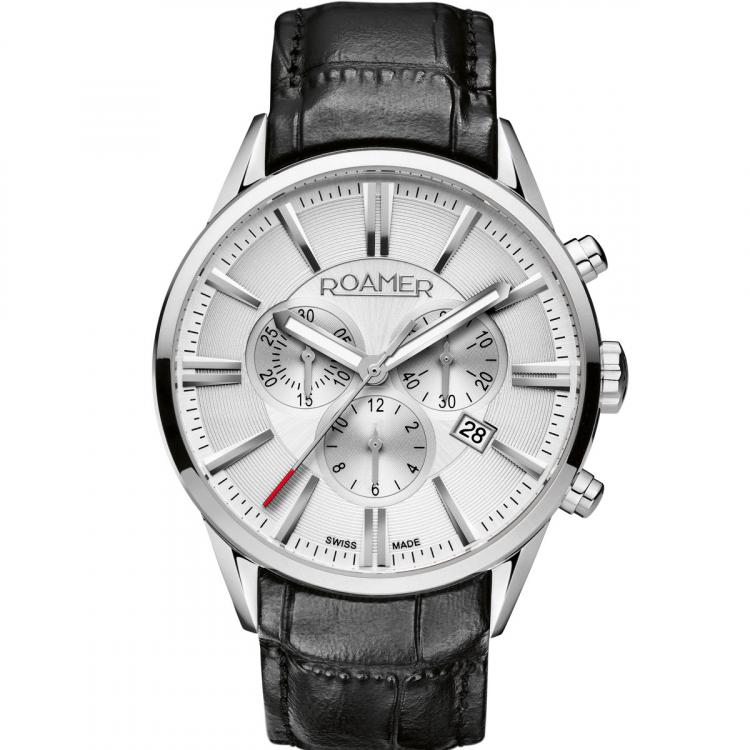 Roamer Men's Black Superior Chrono Watch