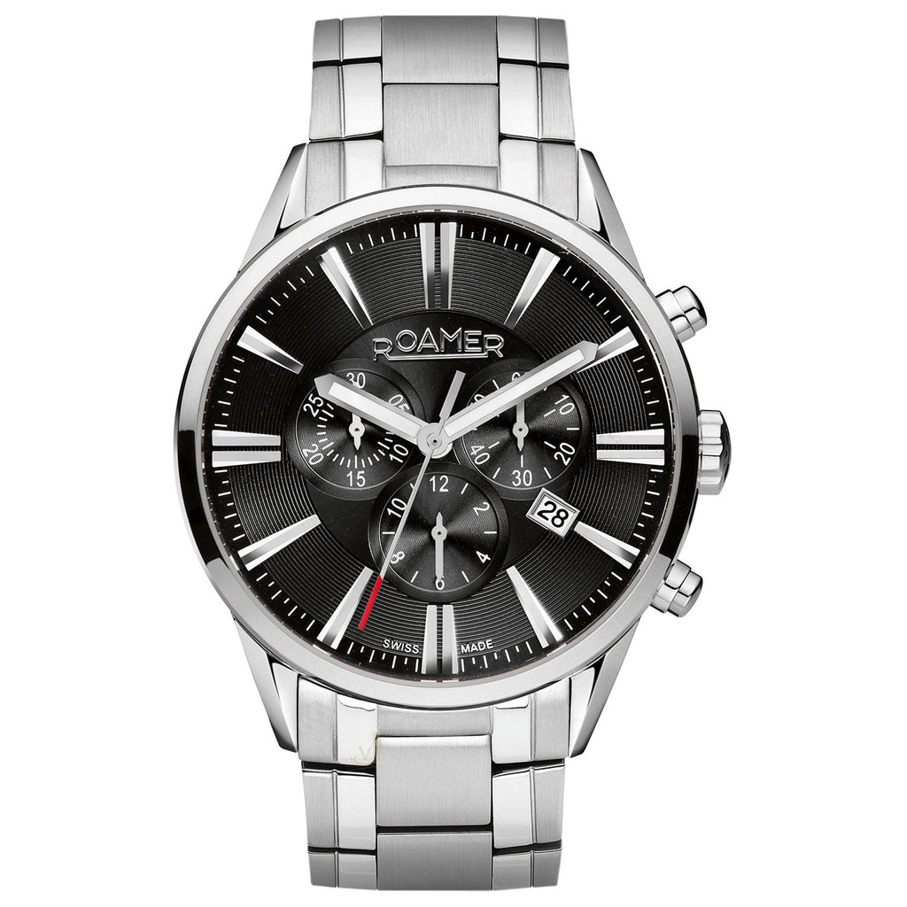 Roamer Men's BlackSuperior Chrono Watch