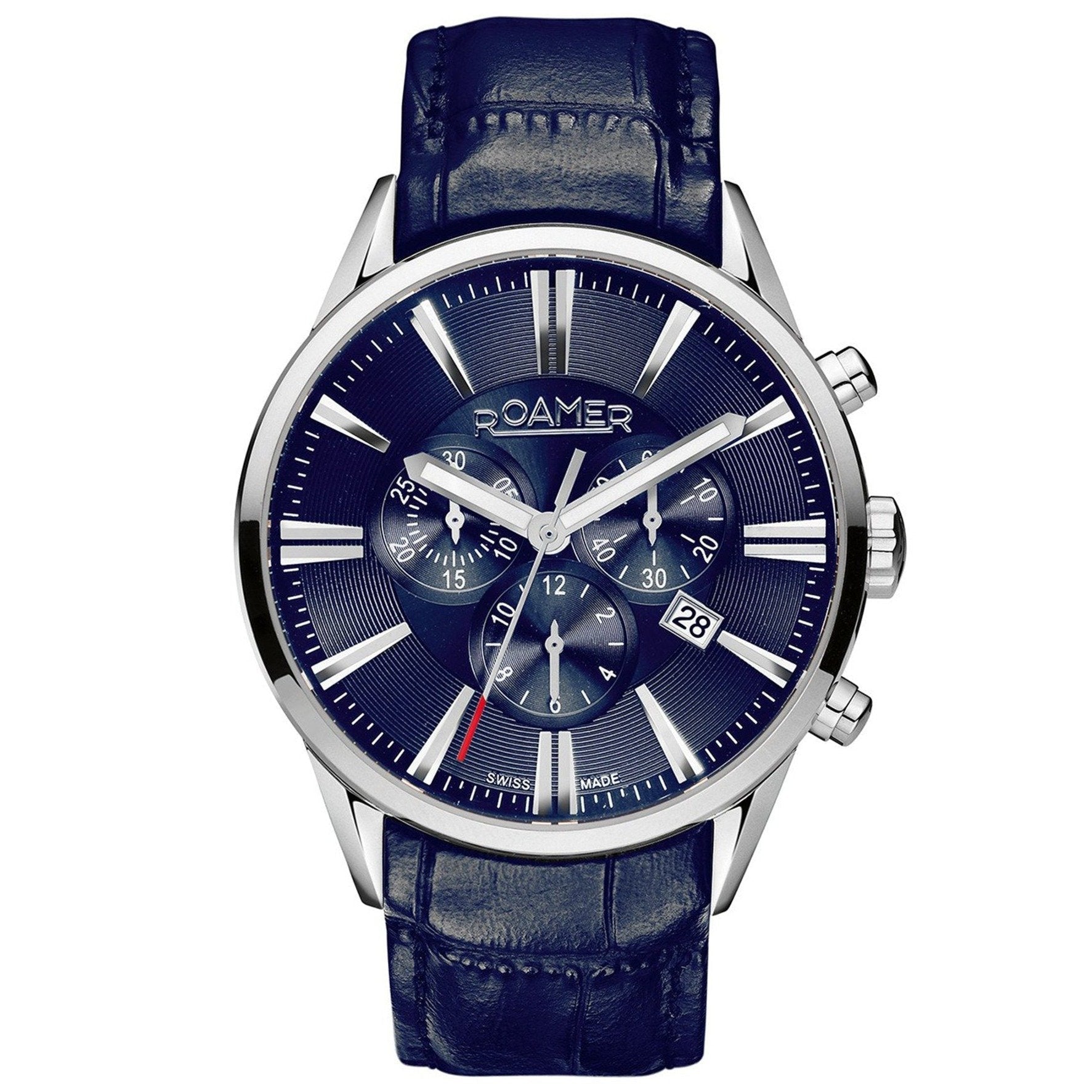 Roamer Men's Blue Superior Chrono Watch