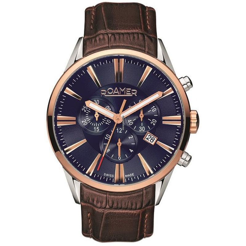 Roamer Men's Brown Superior Chrono Watch