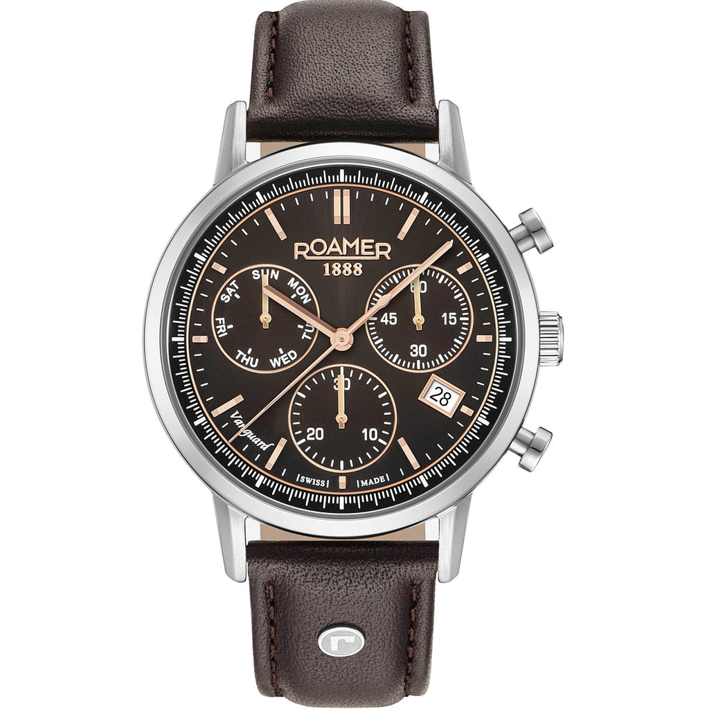 Roamer Vanguard Chrono II Men's Brown Watch
