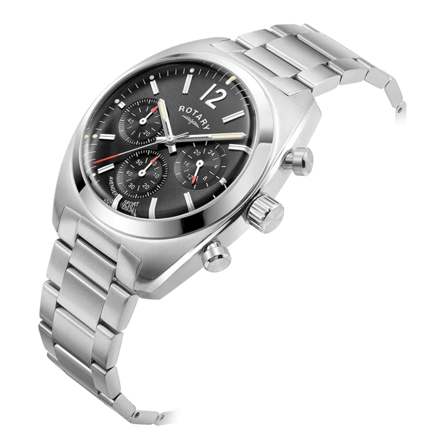 Rotary Avenger Sport Chrono Men's Black Watch