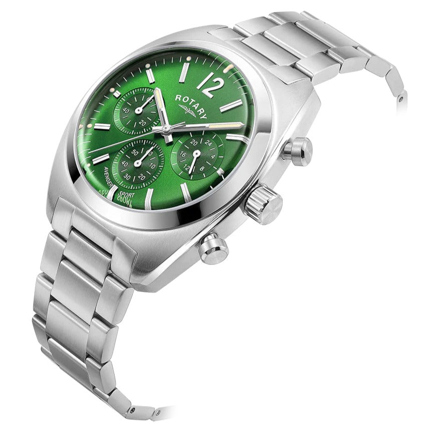 Rotary Avenger Sport Chrono Men's Green Watch