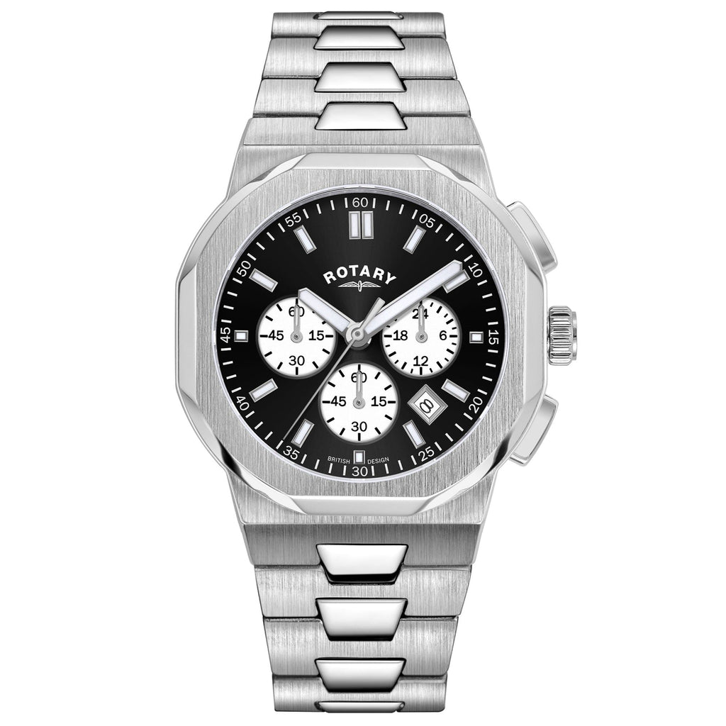 Rotary Regent Chrono Men's Black Watch