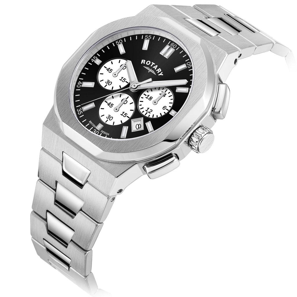 Rotary Regent Chrono Men's Black Watch