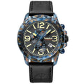 Timberland Ashbrook 46mm Black Camo Men's Watch