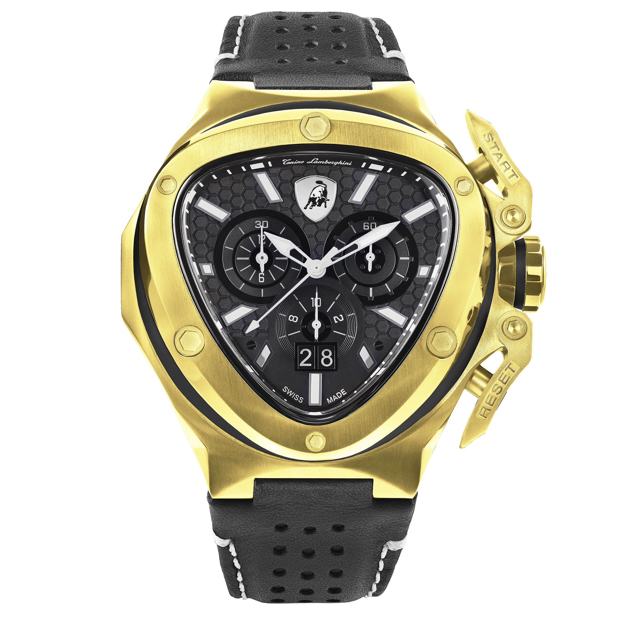 Tonino Lamborghini Men's Black Spyder X Watch