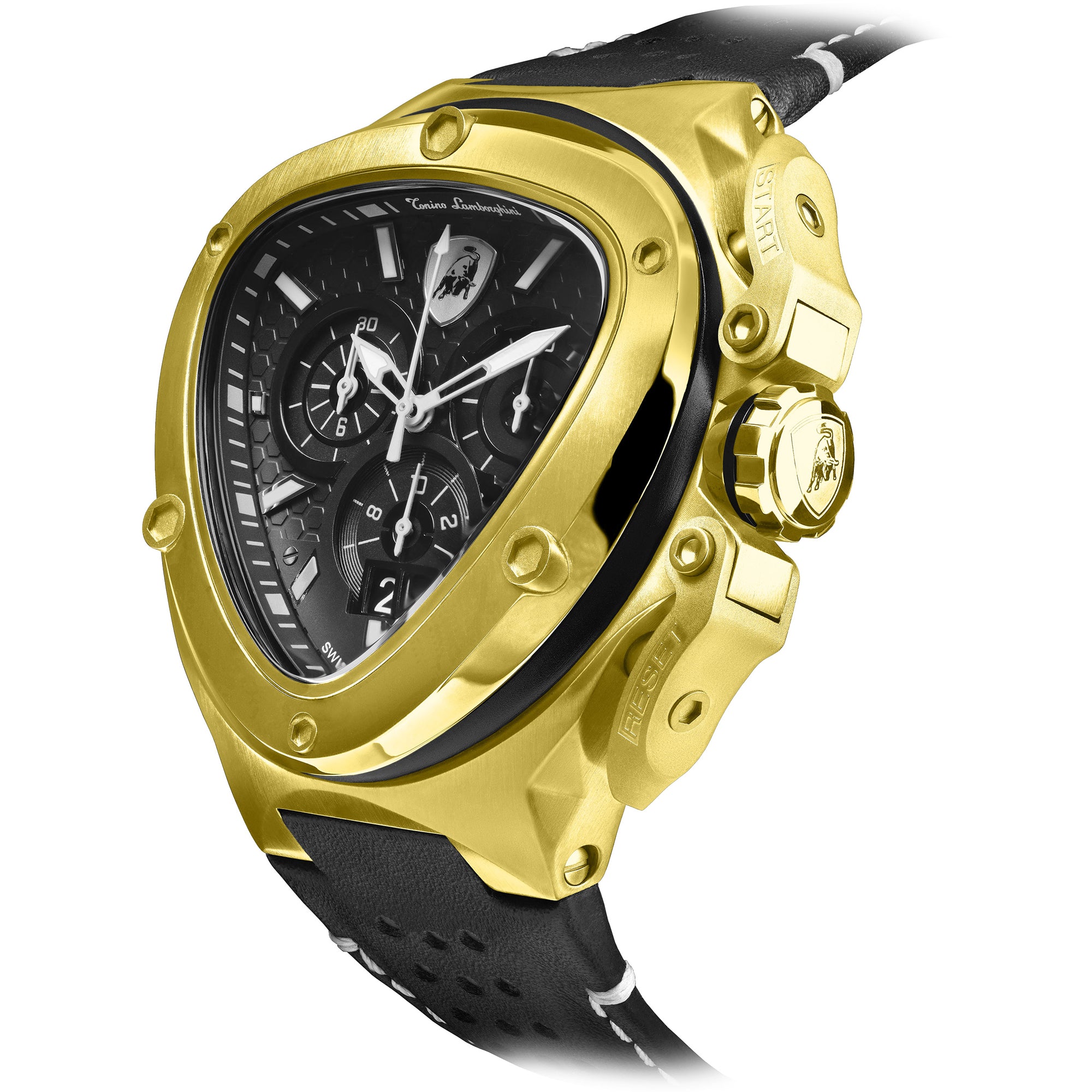 Tonino Lamborghini Men's Black Spyder X Watch