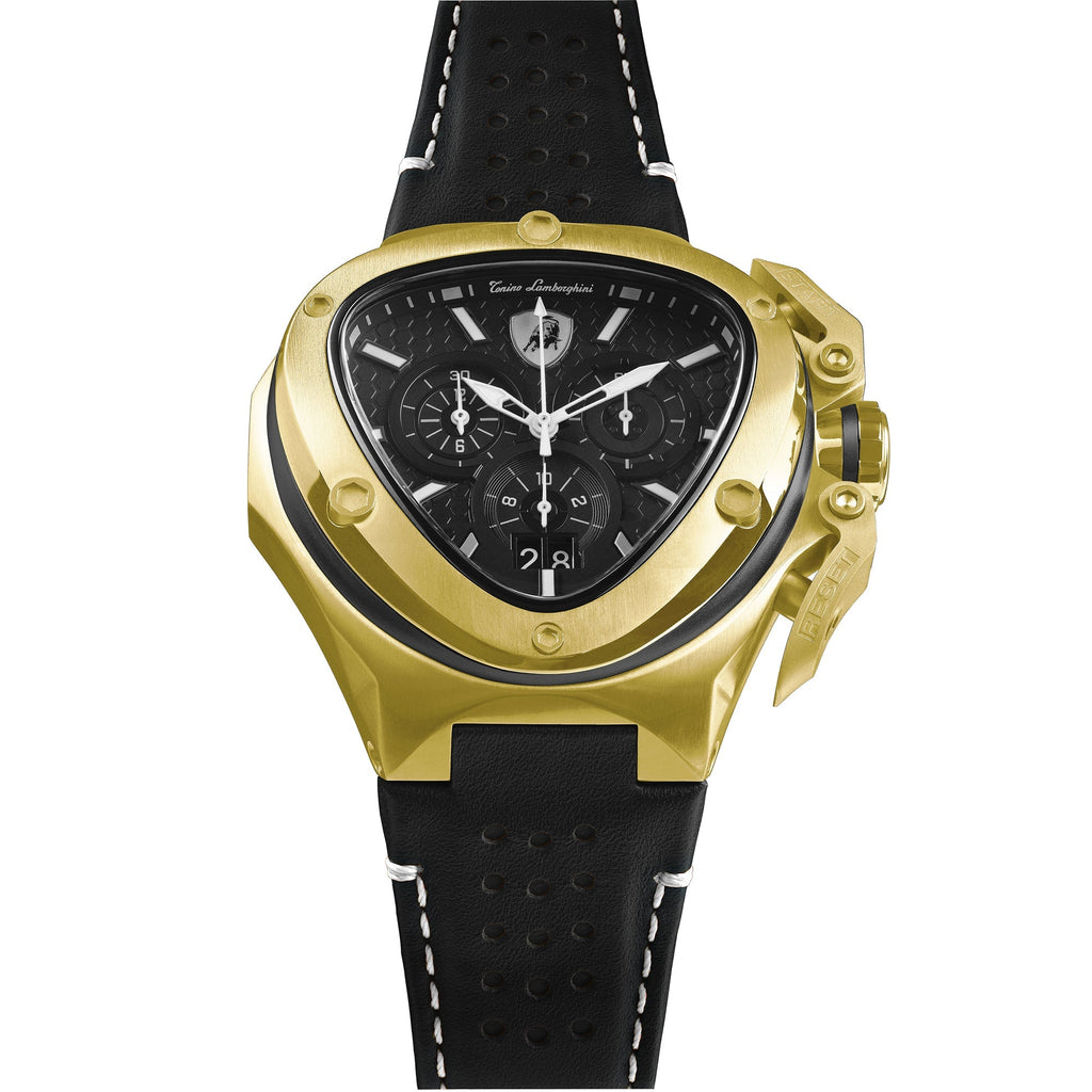 Tonino Lamborghini Men's Black Spyder X Watch
