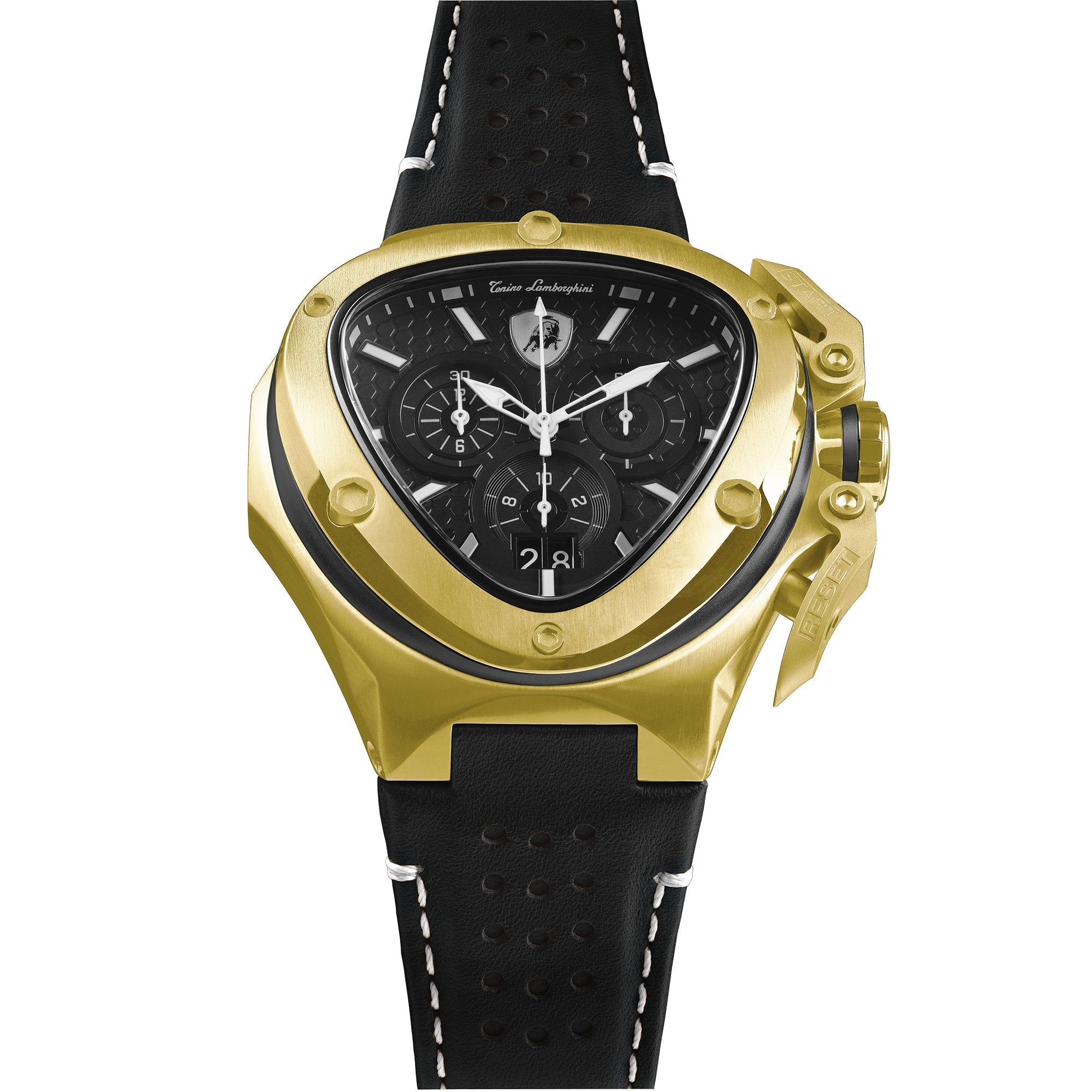 Tonino Lamborghini Men's Black Spyder X Watch