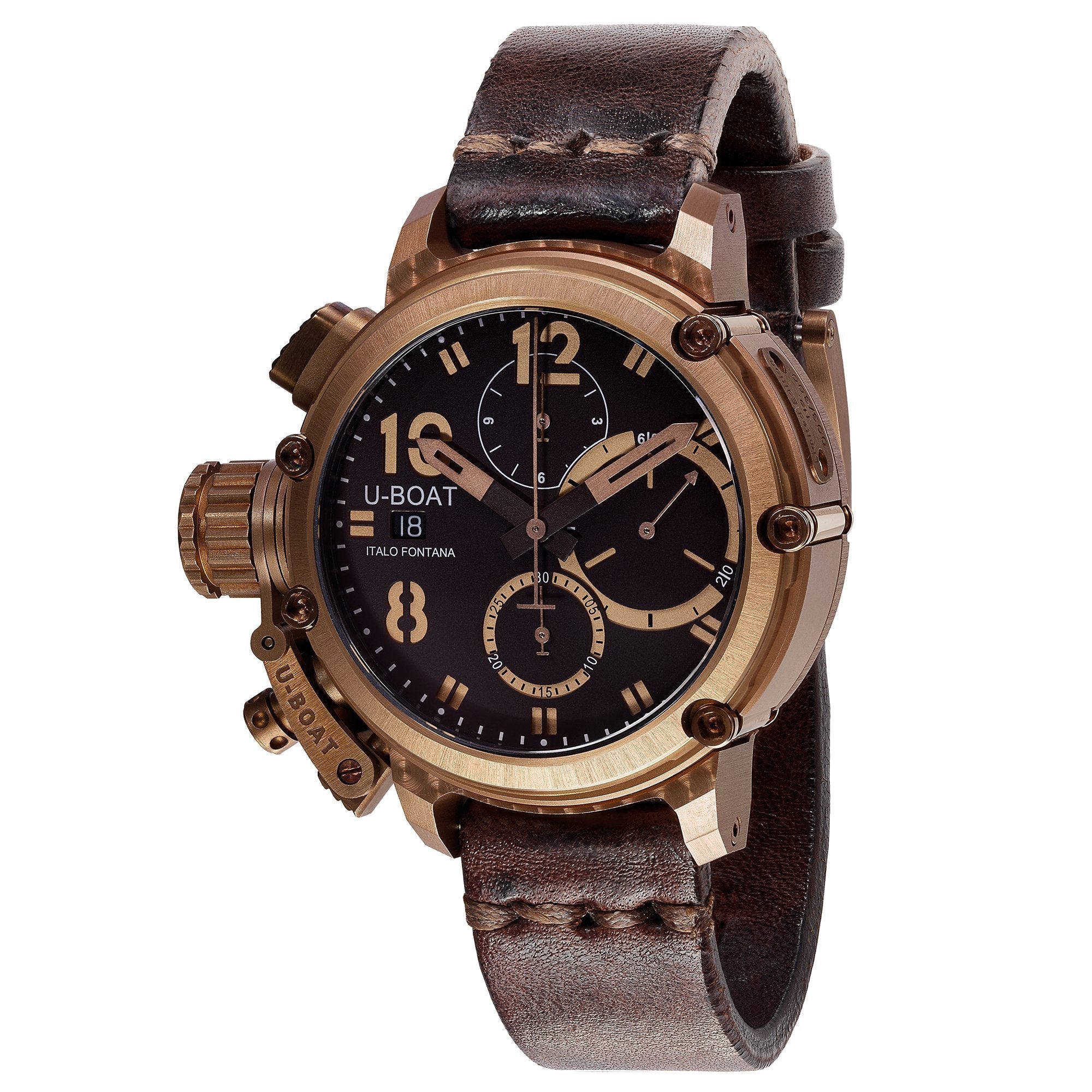 U-Boat Men's Brown Chimera Chronograph Watch