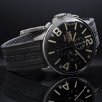 U-Boat Men's Black Capsoil Chronograph Watch
