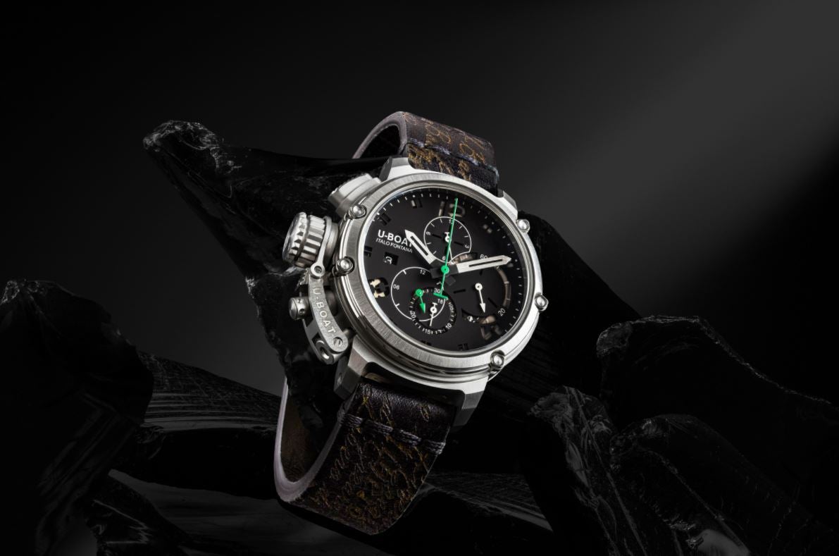 U-Boat Men's Chimera Black Watch
