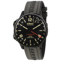 U-Boat Men's Black Capsoil Doppiotempo GMT Watch