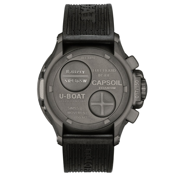 U-Boat Capsoil 45 Chrono Titanium Men's Watch