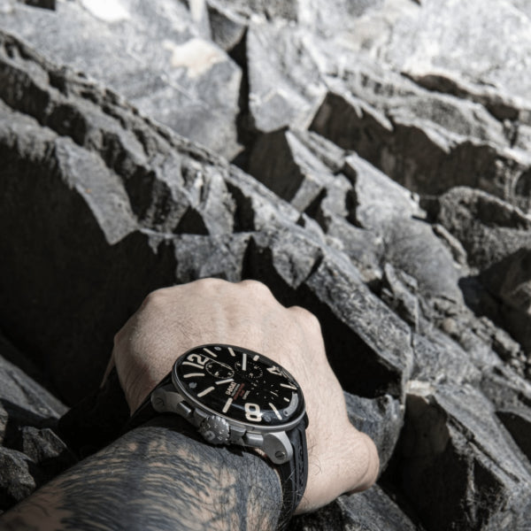 U-Boat Capsoil 45 Chrono Titanium Men's Watch