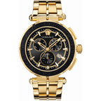 Versace Greca Chrono Men's Gold Watch