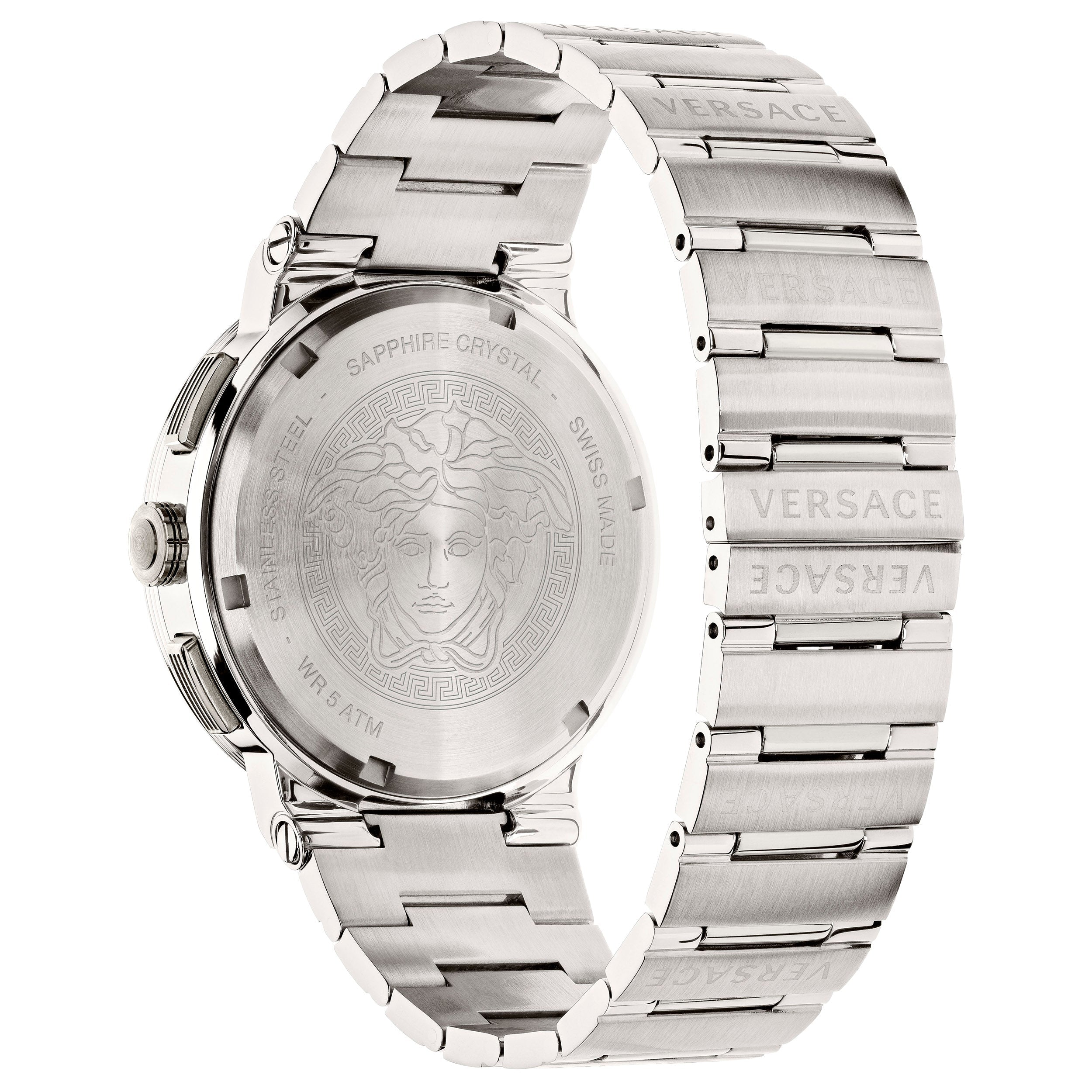Versace Greca Logo Men's Green Watch
