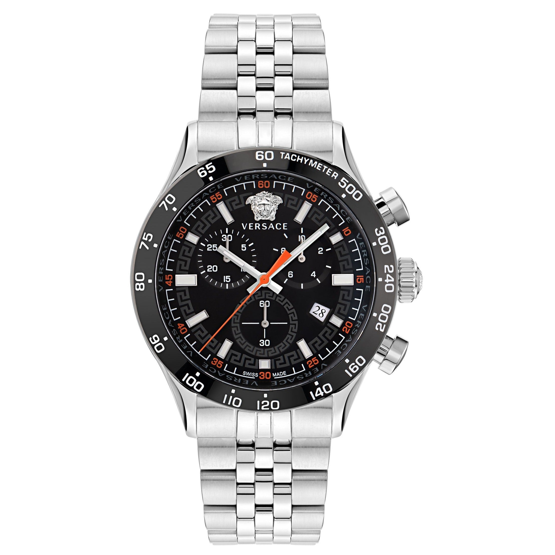 Versace Hellenyium Men's Black Watch
